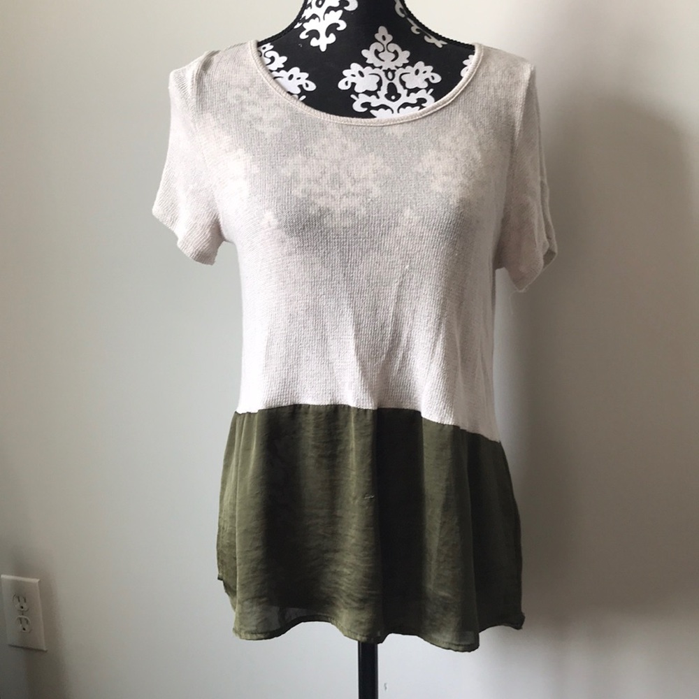 Alya Two-toned blouse